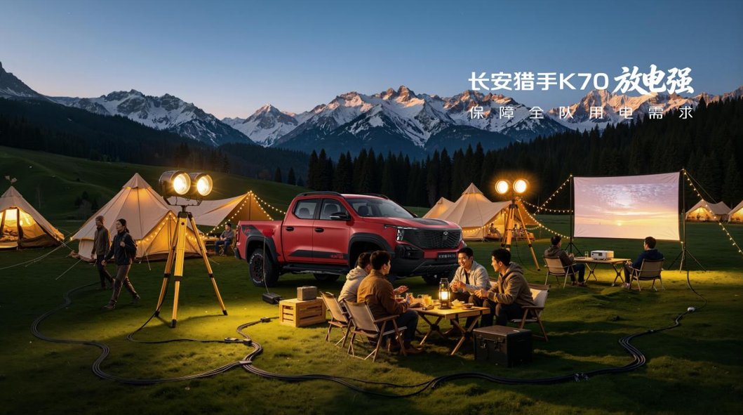 Vhodné pre off-road a expedičné nadšencov: Prvý pick-up s predĺženým dojazdom pre off-road Changan Hunter K70 vstupuje na trh