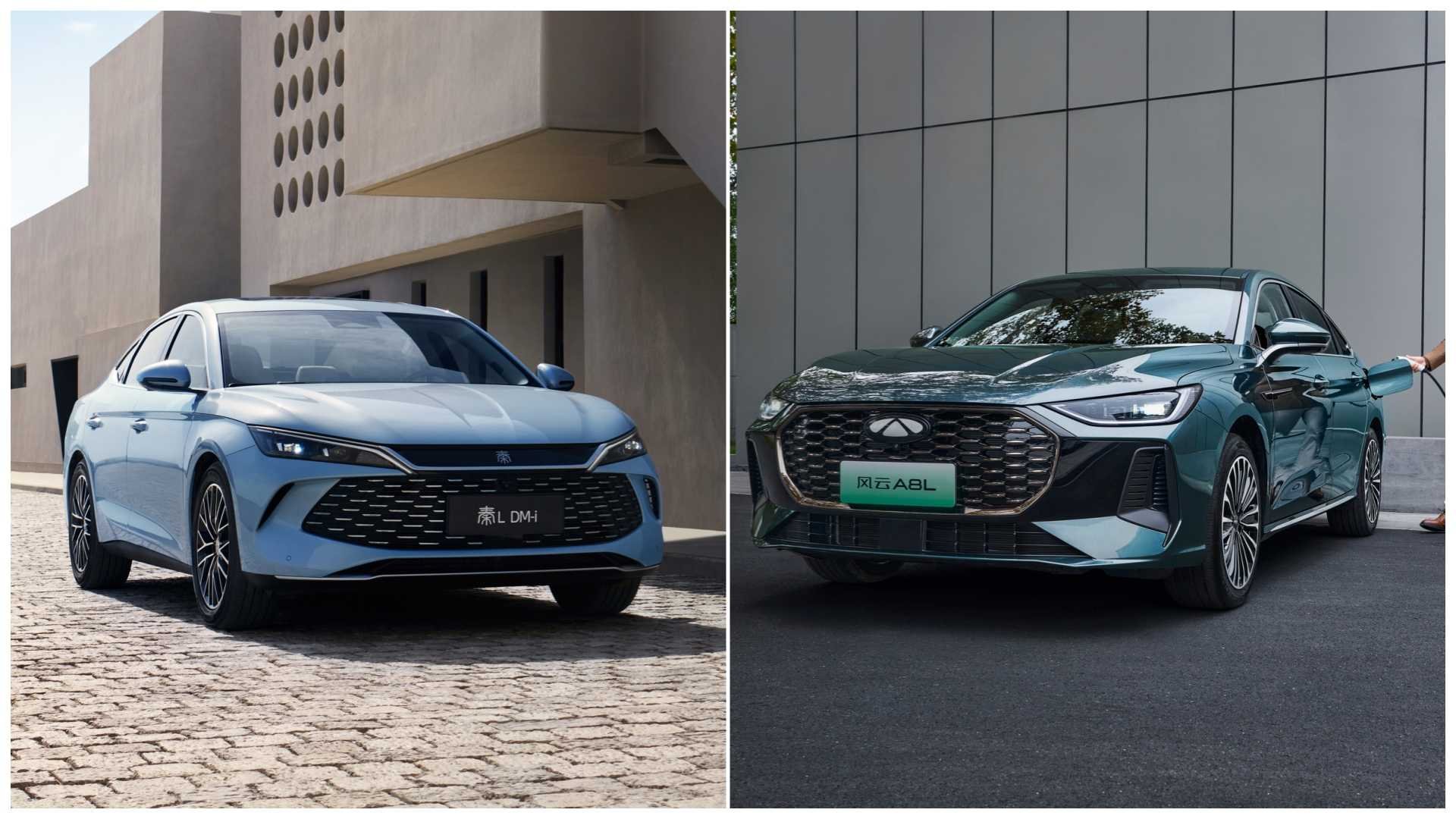 10萬級電混家轎無需妥協，精品「閉眼」之選，風雲A8L與秦L誰更強？