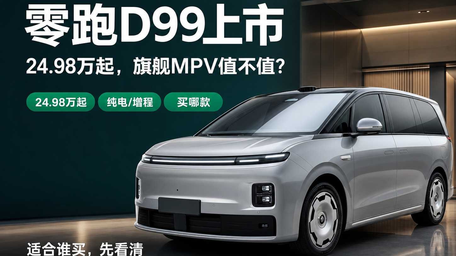 24.98萬起,零跑D99值不值得買?