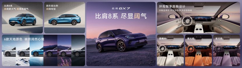 启境GX7预售24.99-31.19万元，起步即标配L3架构