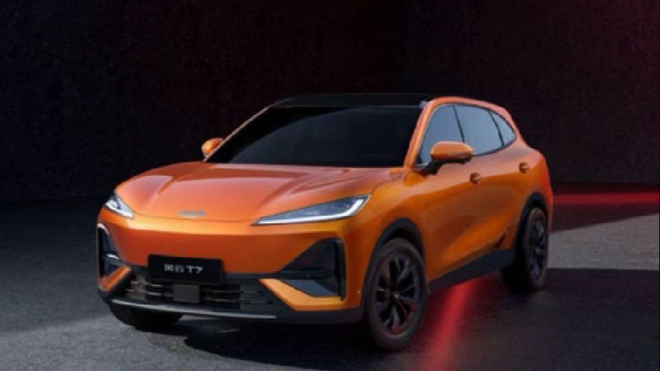 奇瑞風雲T7官圖發佈：全系續航600km，定位緊湊型純電SUV