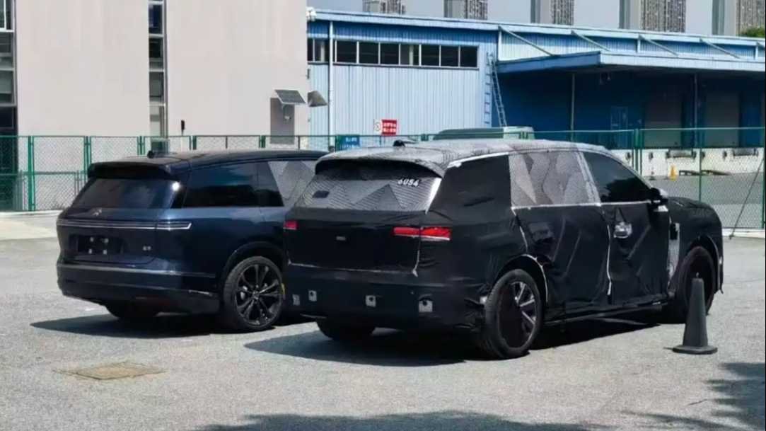 New family flagship SUV: NIO ES9 spy shots exposed, a full size larger than ES8