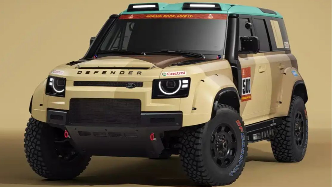 A valaha volt legerősebb Defender: hivatalosan bemutatták a Land Rover Defender Dakar D7X-R-t