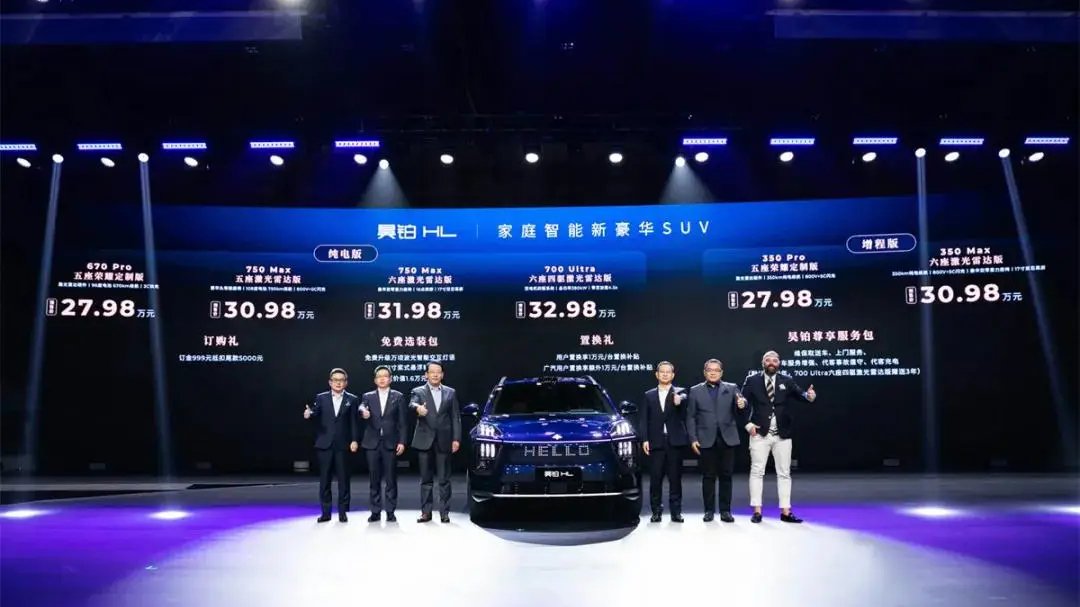 A szárazföldi jacht előértékesítése 279 800 jüantól indul: a GAC Aion Hyper HL a luxus SUV piacra tör