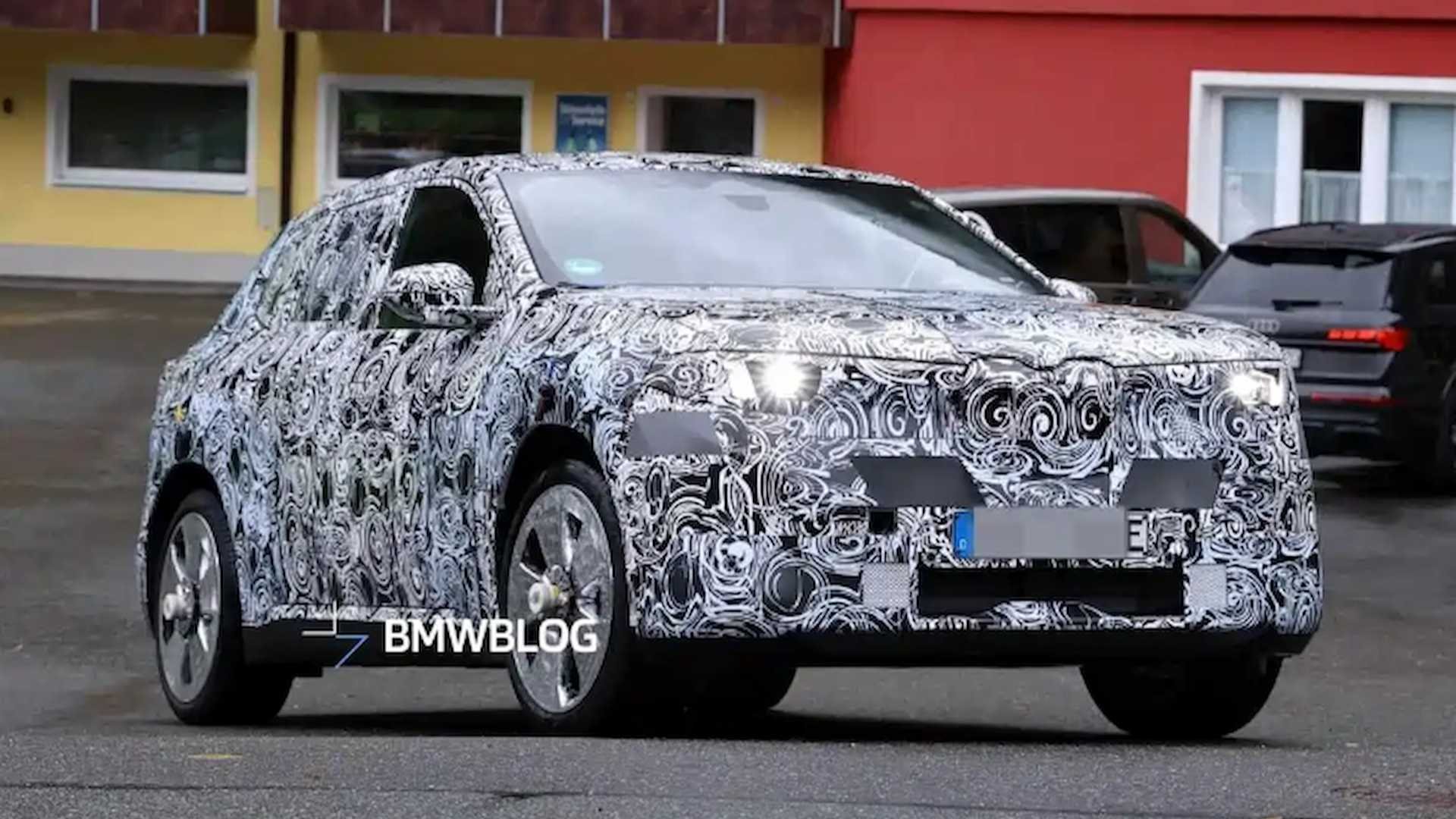 On the market in 2027! BMW iX1 with new cylindrical battery, 600 km range, drastically changed kidney grille design