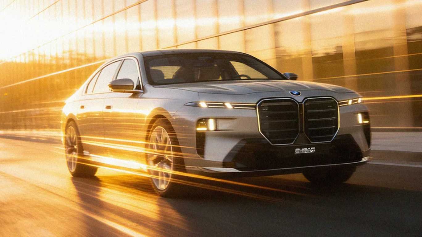 Official confirmation! BMW 7 Series 2027 facelift, dropping the Rolls-Royce-style front fascia