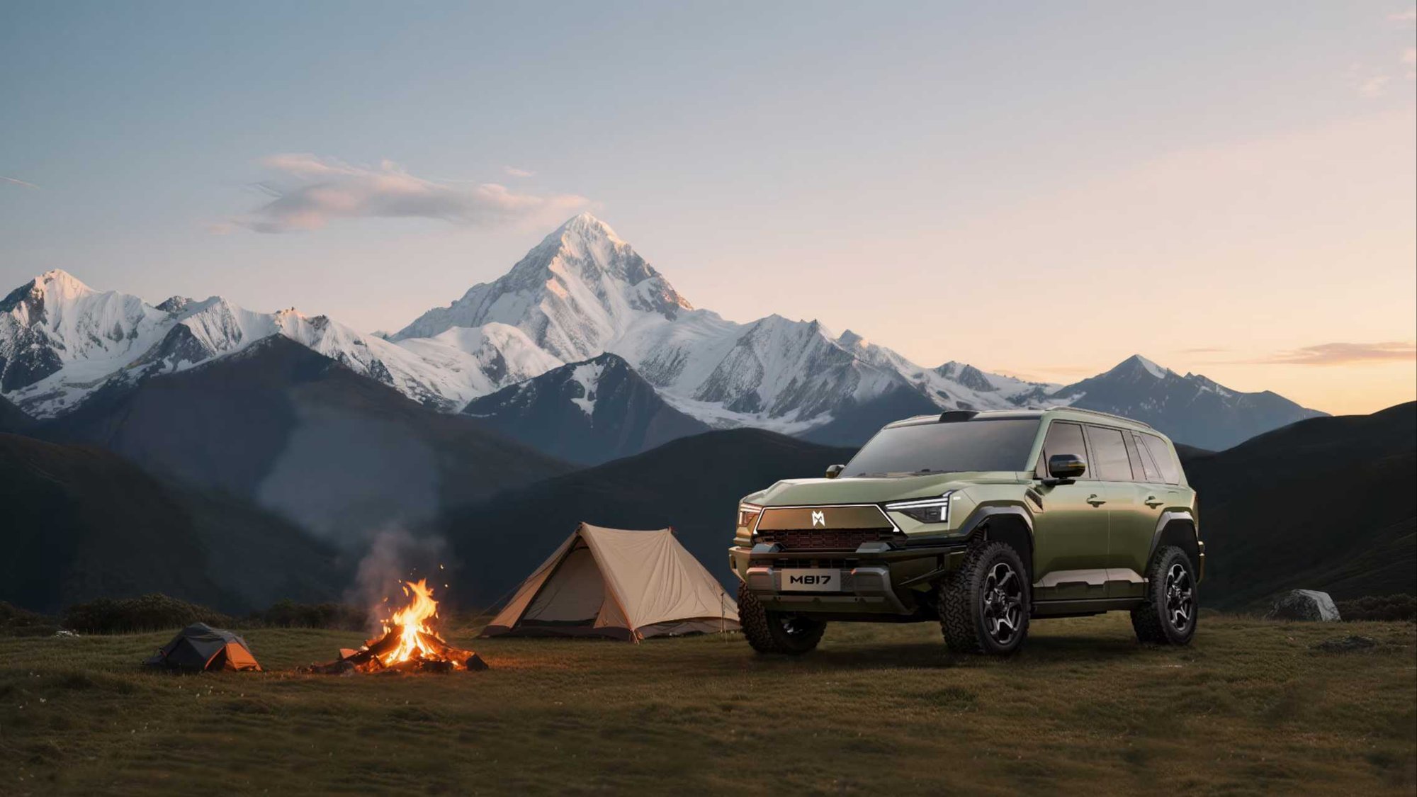 A Dongfeng Mengshi M817 belső terének premierje: 500 000 jüanos kemény hibrid SUV, Huawei intelligens vezetéstámogatással