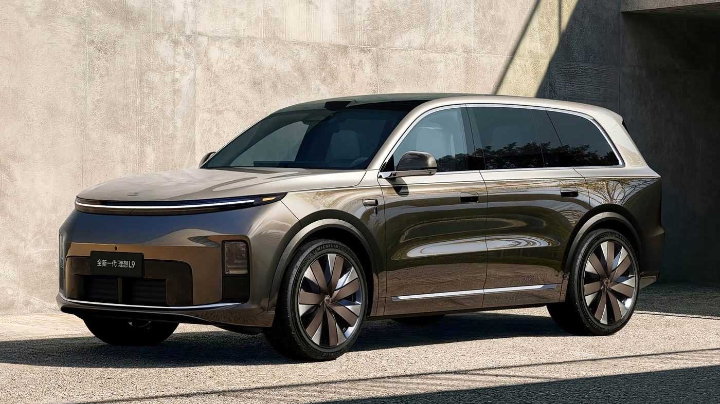 Official images of the all-new Li Auto L9 Livis edition released, featuring dual chips and a full steer-by-wire chassis