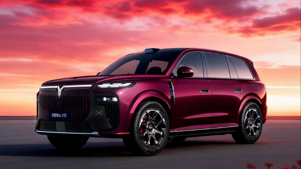 Voyah Taishan X8 debuts in six colors, pre-sales expected to begin in late April